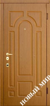 Серийные входные двери "Новосел 7" (MDF/MDF)